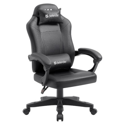 ігр. крісло DEFENDER Master, чорне