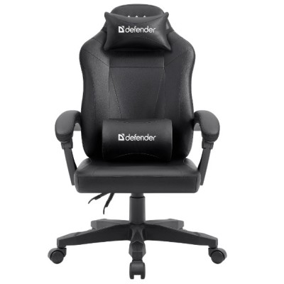 ігр. крісло DEFENDER Master, чорне