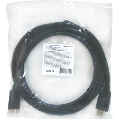 Кабель DEFENDER HDMI-07 HDMI M-M, ver 1.4, 2 м, пакет