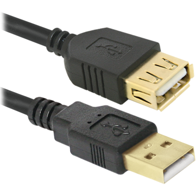 Кабель DEFENDER USB02-06PRO USB2.0 AM-AF 1.8м, 2фер, blister Кабель DEFENDER USB02-06PRO USB2.0 AM-AF 1.8м, 2фер, blister