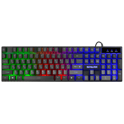 Клавіатура DEFENDER (45302) Spark GK-300L різнокольорове підсвічування