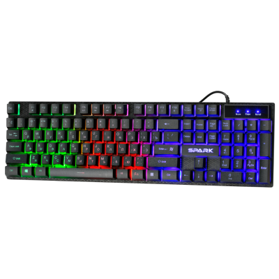 Клавіатура DEFENDER (45302) Spark GK-300L різнокольорове підсвічування
