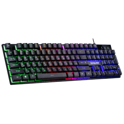 Клавіатура DEFENDER (45302) Spark GK-300L різнокольорове підсвічування