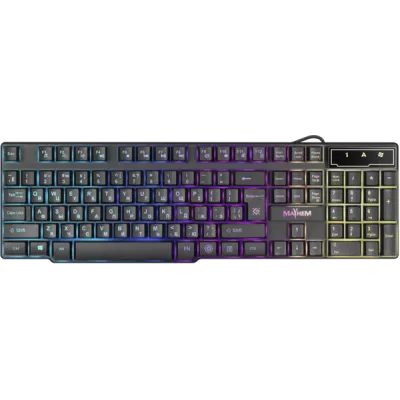 Клавіатура DEFENDER (45362) Mayhem GK-360DL RGB підсвічування, 19Anti-Ghost