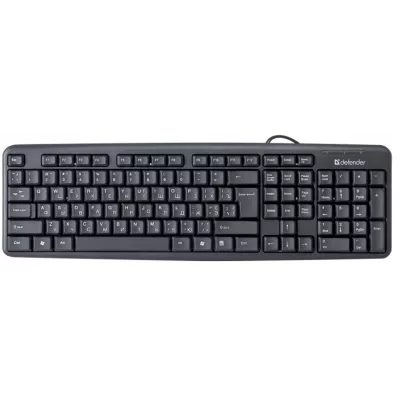 Клавіатура DEFENDER Element HB-520 USB UKR чорна