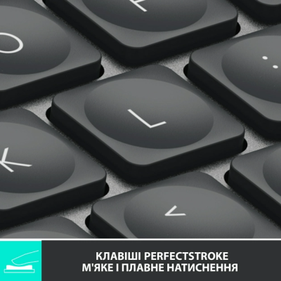 Клавіатура LOGITECH MX Keys Mini Minimalist Wireless, US, Graphite (920-010498)