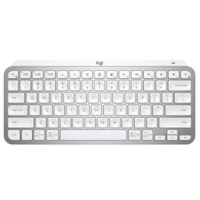 Клавіатура LOGITECH MX Keys Mini Minimalist Wireless, US, Pale Grey (920-010499)