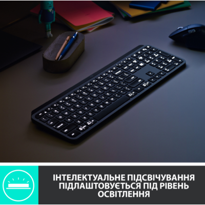 Клавіатура LOGITECH MX Master Keys for Business-GRAPHITE-US
