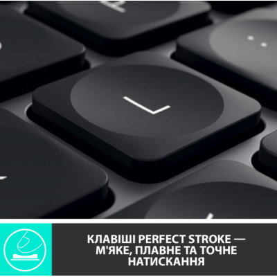 Клавіатура LOGITECH MX Master Keys for Business-GRAPHITE-US