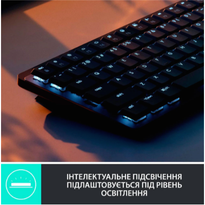 Клавіатура LOGITECH MX Mechanical Mini Minimalist Wireless GRAPHITE-US INT'L-2.4GHZ/BT - TAC