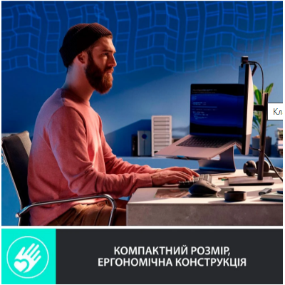 Клавіатура LOGITECH MX Mechanical Mini Minimalist Wireless GRAPHITE-US INT'L-2.4GHZ/BT - TAC
