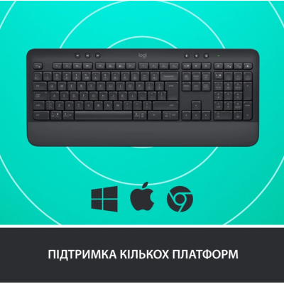 Клавіатура LOGITECH Signature K650, Graphite, UA (920-010945)