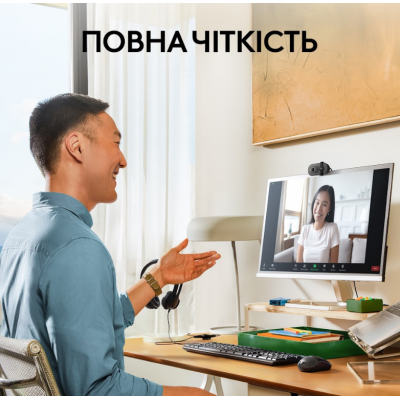 Комп.Камера LOGITECH BRIO 100 FHD GRAPHITE (960-001585) Комп.Камера LOGITECH BRIO 100 FHD GRAPHITE (960-001585)