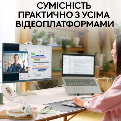 Комп.Камера LOGITECH BRIO 100 FHD OFF-WHITE (960-001617) Комп.Камера LOGITECH BRIO 100 FHD OFF-WHITE (960-001617)