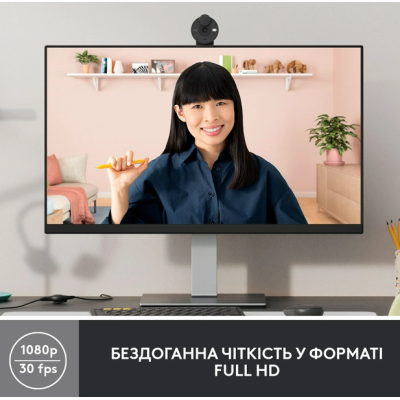 Комп.Камера LOGITECH BRIO 300 FHD Graphite (960-001436) Комп.Камера LOGITECH BRIO 300 FHD Graphite (960-001436)