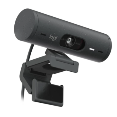 Комп.Камера LOGITECH Brio 500, Graphite, USB (960-001422)
