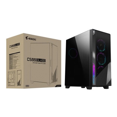 Корпус EATX W/O PSU GB-AC500G ST BLACK GIGABYTE Корпус EATX W/O PSU GB-AC500G ST BLACK GIGABYTE