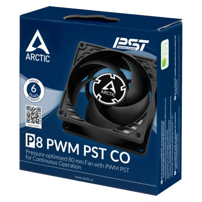Корпусний вентилятор 80MM P8 PWM PST CO ACFAN00151A ARCTIC