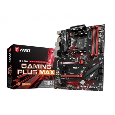 Материнська плата AMD B450 SAM4 ATX B450 GAMING PLUS MAX MSI