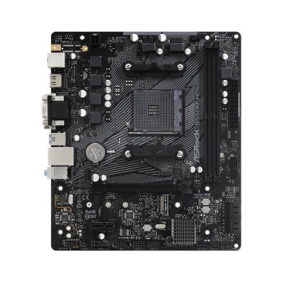 Материнська плата AMD B550 SAM4 MATX B550M-HDV ASROCK