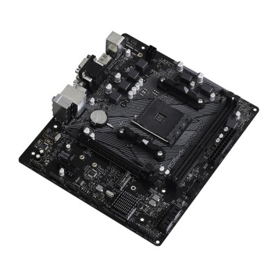 Материнська плата AMD B550 SAM4 MATX B550M-HDV ASROCK
