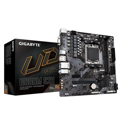 Материнська плата AMD B650 SAM5 MATX B650M S2H GIGABYTE Материнська плата AMD B650 SAM5 MATX B650M S2H GIGABYTE
