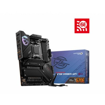 Материнська плата AMD X670 SAM5 ATX MPG X670E CARBON WIFI MSI Материнська плата AMD X670 SAM5 ATX MPG X670E CARBON WIFI MSI