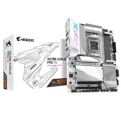 Материнська плата AMD X670 SAM5 ATX X670E AORUS PRO X GIGABYTE