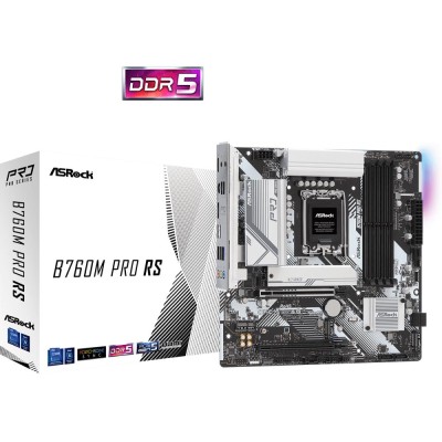 Материнська плата ASROCK B760 S1700 MATX B760M PRO RS