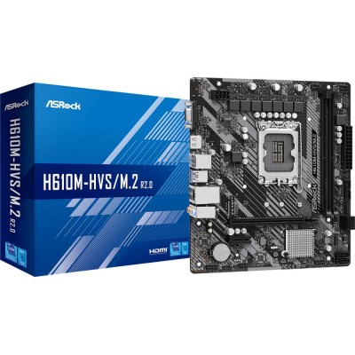 Материнська плата ASROCK H610 S1700 MATX H610M-HVS/M.2 R2.0