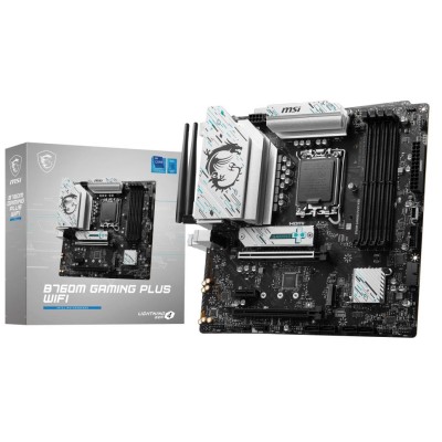 Материнська плата B760 S1700 MATX B760M GAMING PLUS WIFI MSI