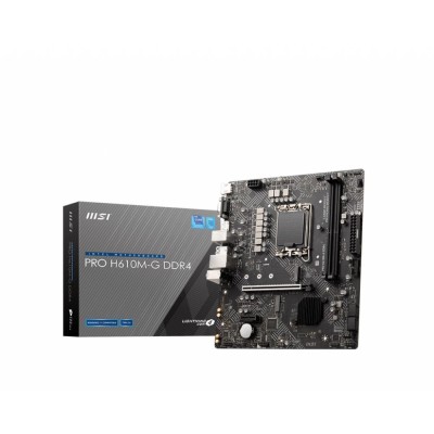 Материнська плата H610 S1700 MATX PRO H610M-G DDR4 MSI