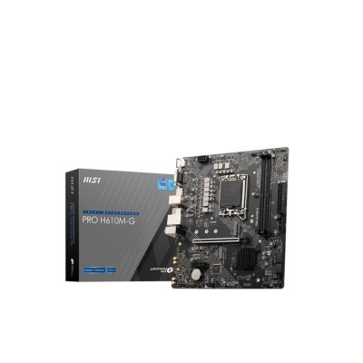 Материнська плата H610 S1700 MATX PRO H610M-G MSI Материнська плата H610 S1700 MATX PRO H610M-G MSI