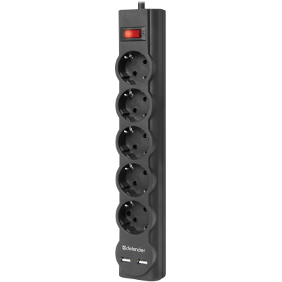 Мережевий фільтр DEFENDER (99751)DFS 751 Мережевий фільтр DEFENDER (99751)DFS 751