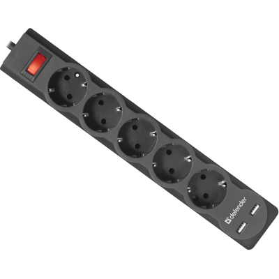 Мережевий фільтр DEFENDER (99753)DFS 753