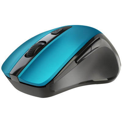 Миша DEFENDER (52054) Prime MB-053, 6D, 800-1600dpi, TURQUOISE, wireless, silent