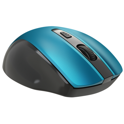 Миша DEFENDER (52054) Prime MB-053, 6D, 800-1600dpi, TURQUOISE, wireless, silent
