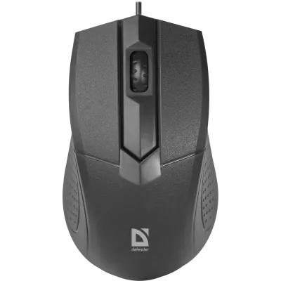 Миша DEFENDER (52270)Optimum MB-270 USB (чорна),1000 dpi, 3 кнопки