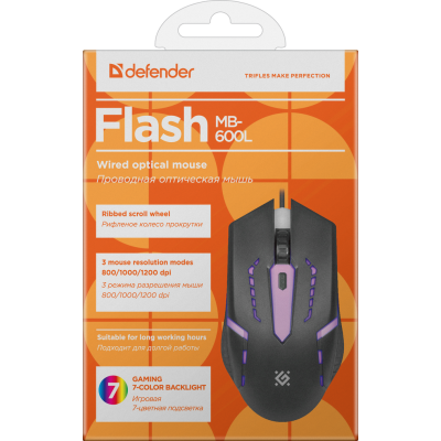 Миша DEFENDER (52600)Flash MB-600L
