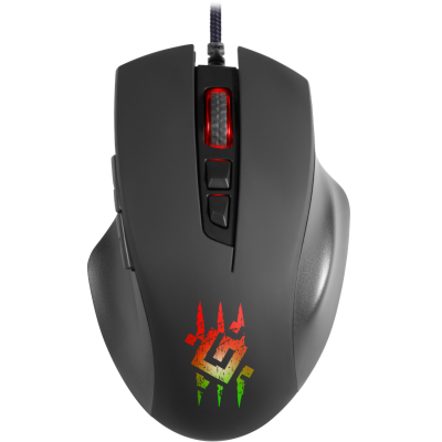 Миша DEFENDER (52700) Wolverine GM-700L RGB, 7 кнопок, 12800 dpi Миша DEFENDER (52700) Wolverine GM-700L RGB, 7 кнопок, 12800 dpi