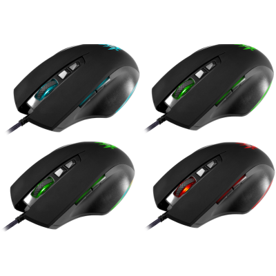 Миша DEFENDER (52700) Wolverine GM-700L RGB, 7 кнопок, 12800 dpi Миша DEFENDER (52700) Wolverine GM-700L RGB, 7 кнопок, 12800 dpi