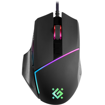 Миша DEFENDER (52880) Warfame GM-880L RGB, 8 кнопок,12800 dpi Миша DEFENDER (52880) Warfame GM-880L RGB, 8 кнопок,12800 dpi