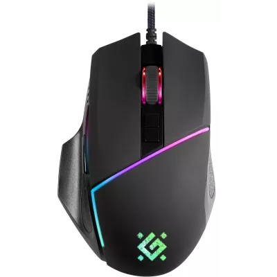 Миша DEFENDER (52880) Warfame GM-880L RGB, 8 кнопок,12800 dpi