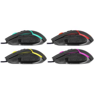 Миша DEFENDER (52880) Warfame GM-880L RGB, 8 кнопок,12800 dpi Миша DEFENDER (52880) Warfame GM-880L RGB, 8 кнопок,12800 dpi