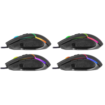 Миша DEFENDER (52880) Warfame GM-880L RGB, 8 кнопок,12800 dpi Миша DEFENDER (52880) Warfame GM-880L RGB, 8 кнопок,12800 dpi