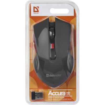 Миша DEFENDER Accura MM-275 Wireless Миша DEFENDER Accura MM-275 Wireless
