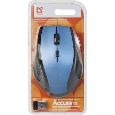 Миша DEFENDER Accura MM-365 Wireless
