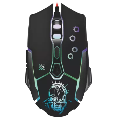 Миша DEFENDER Killer GM-170L 7 кн., 3200dpi, ігр.килимок