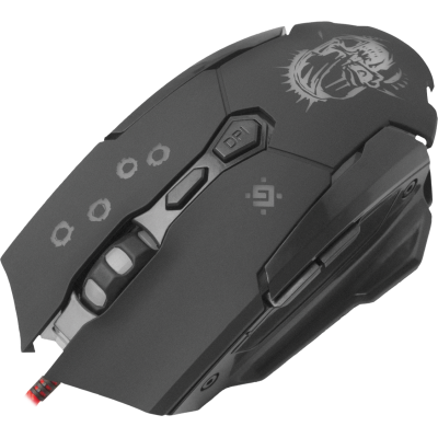 Миша DEFENDER Killer GM-170L 7 кн., 3200dpi, ігр.килимок