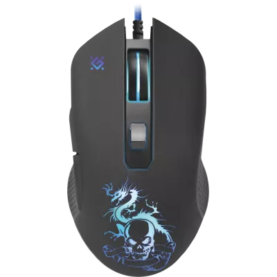 Миша DEFENDER Sky Dragon GM-090L 6 кн., 3200dpi, ігр.килимок